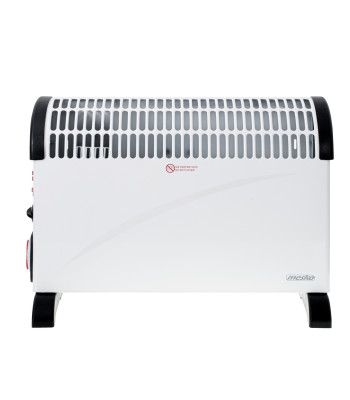 Mesko MS 7741w elektriskā konvektora sildītājs, taimeris, turbo ventilators, termostats <45dB 2000W
