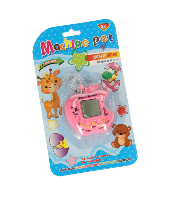 Rotaļlieta Tamagotchi elektroniskā spēle ābolu rozā