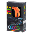 LED apkārtējais apgaismojums automašīnai / auto USB / 12V sloksne 3 m oranža