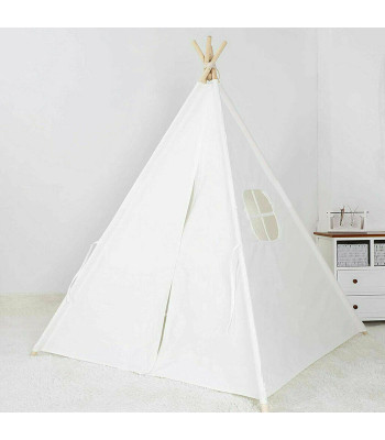 Indijas mājas telts bērniem Tipi Wigwam 135cm