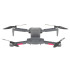 Drone RC F9 6K HD kamera GPS WIFI 2000m diapazons