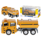 Autocisternas metāla liešanas modelis 1:50 HY-TRUCK&#39;S