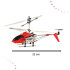 SYMA S107H RC helikopters 2.4GHz RTF Red