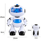 Interaktīvs RC Android 360 robots ar tālvadības pulti