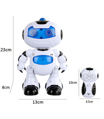 Interaktīvs RC Android 360 robots ar tālvadības pulti