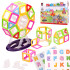 Magnētiskie ķieģeļi MAGIC MAGNET MINI 68 SETS 3+