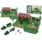 Lauku rotaļu laukuma dzīvnieku traktors JASPERLAND