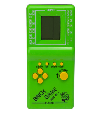 Elektroniskā spēle Tetris 9999in1 green