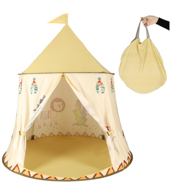 TiPi Wigwam 110 cm saliekama rotaļu telts