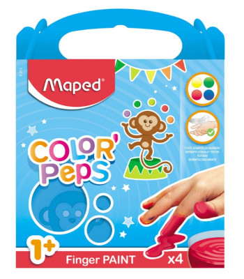 Colorpops pirkstu krāsas 4 gab.