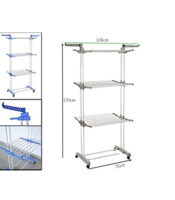 Veļu žāvētājs 3 līmeņi vertikāli