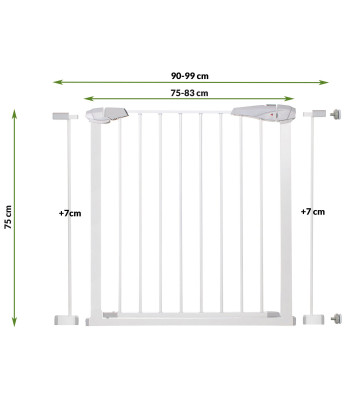 Drošības barjera Springos SG0001 76-85 CM