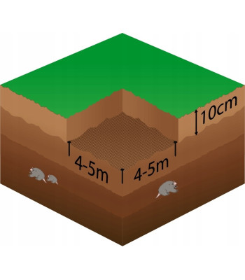 AN0002 MOLE NET 30 GSM 2 X 100 M