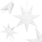 Dekoratīva papīra zvaigzne Springos CA1096 50cm