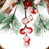 Ziemassvētku rotājums Vainags Springos CA1021 19cm