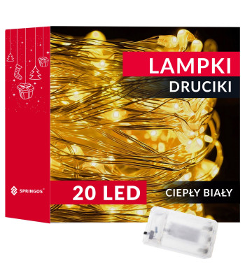 Ziemassvētku lampiņas Springos CL0005 20 LED