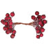 Mākslīgais dekoratīvais pīlādžu koks, matēts zariņš Springos CA0744 12mm, 10-11cm, 20 gab, tumši sarkans.