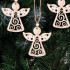 CA0664 KOKA ORNAMENTS, 6 GAB (ANGELIS)