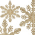 Ziemassvētku dekorācija-sniega pārsla Springos CA0782