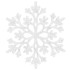 Ziemassvētku dekorācijas- sniega pārslas Springos CA0750 10cm 12gab