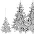 Ziemassvētku eglītes dekorācijas Springos CA1063 15,5x10,5x2cm 2gab.