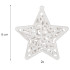 Ziemassvētku dekorācija-zvaigznes Springos CA0038 8x8cm 2gab.