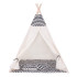 TIP02 TEEPEE TELTS ZIGZAG BLACK