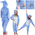 Kigurumi pidžama meitenēm Springos HA5064 110 - 120 cm