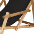 Impregnēts krēsls ar roku balstiem Springos DC006 OXFORD01 melns