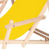 Krēsls ar roku balstiem Springos  DC003 OXFORD40 dzeltens