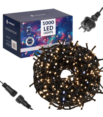 Ziemassvētku lampiņas Springos CL1006 1000 Led