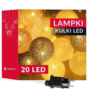 Ziemassvētku lampiņas Springos CL0152