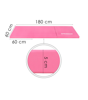 Salokāms vingrinājumu paklājs Springos FA0061 180 cm