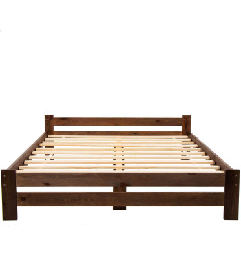 Koka divguļamā gulta Springos BD001 200x160 cm