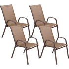 Dārza krēslu komplekts Springos GF0073H 73 X 55,5 X 93 cm 4 gab.