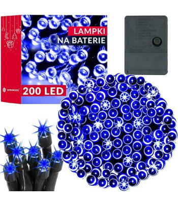 Ziemassvētku lampiņas Springos CL0207 200 Led