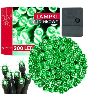 Ziemassvētku lampiņas Springos CL0209 200 Led 15.5 m