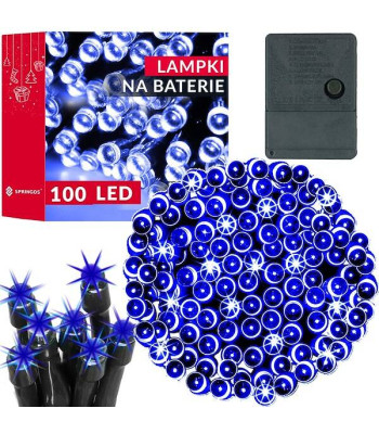 Ziemassvētku lampiņas Springos CL0129 100 Led 8.5 m