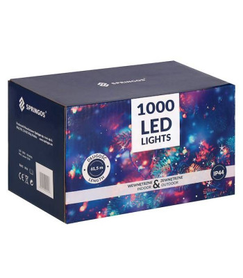 Ziemassvētku lampiņas Springos CL1003 1000 Led 60m