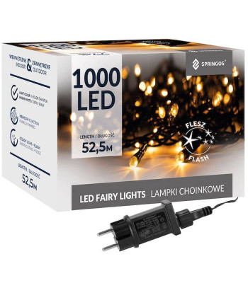 Ziemassvētku lampiņas Springos CL4096 1000 led 50m