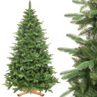 Mākslīgā Ziemassvētku eglīte Premium Royal Trees Sibīrijas egle ar koka statīvu Springos CT0183 220 cm