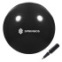 Springos Fitness Bumba FB0015 85 cm ar Pumpi - Melna