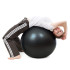 Springos Fitness Bumba FB0015 85 cm ar Pumpi - Melna