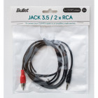 Kabelis JACK3.5/2XRCA 1.5 m