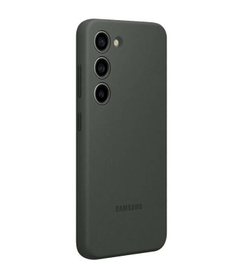 Samsung korpuss Silikona vāciņš Samsung Galaxy S23 Ultra zaļš