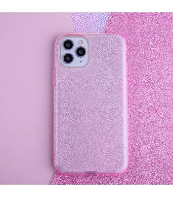 Glitter 3in1 priekš Motorola Moto E32 Pink