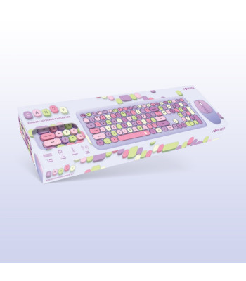 Forever tastatūra + pele Candy violet