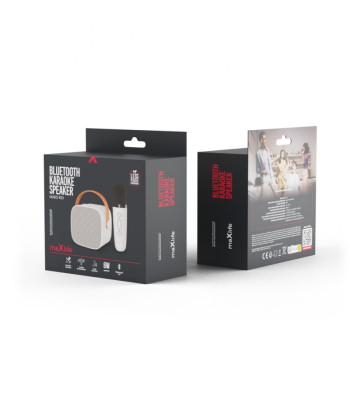 Maxlife Bluetooth karaoke skaļrunis MXKS-100 balts