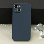 Silikona telefona maciņš priekš iPhone 13 Pro 6.1 tumši zils
