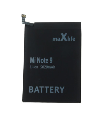 Maxlife akumulators Xiaomi Note 9 / Redmi 9 BN54 5020mAh